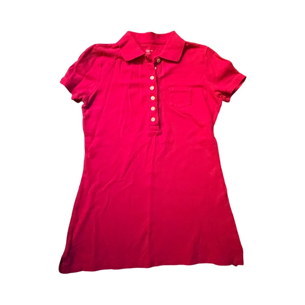 Gap‎ Fit Pink Short Sleeve Collared Polo Shirt Size XS - Picture 3 of 5